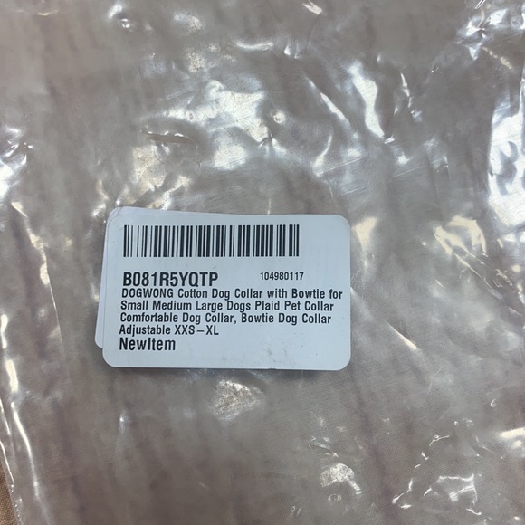 New BB style inspired dog collar with BowToe - Picture 8 of 8